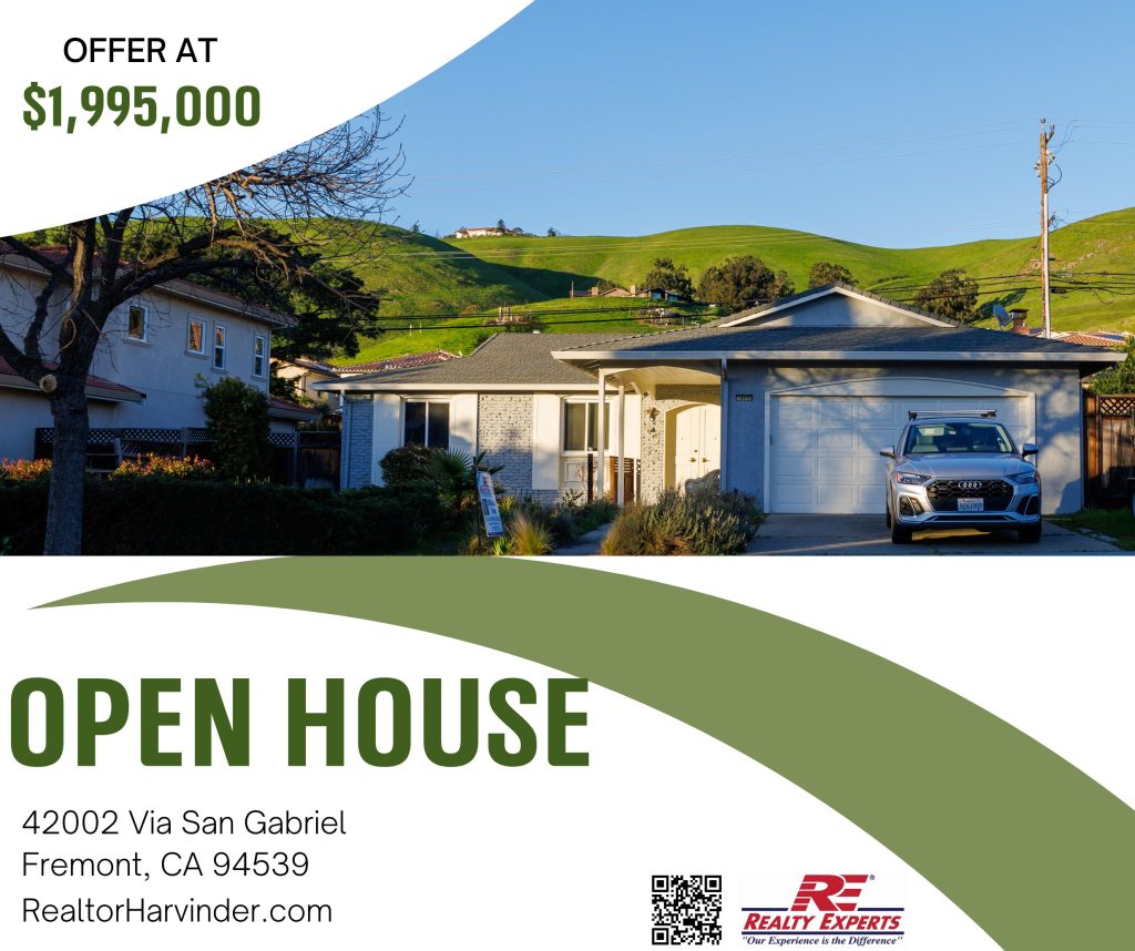 Open-House- 42002 Via San Gabriel, Fremont, CA 94539