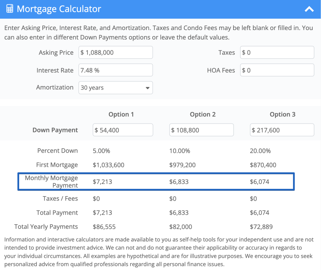 5598 Civic Ter Ave - Mortgage calculator RealtorHarvinder.com Harvinder Balu