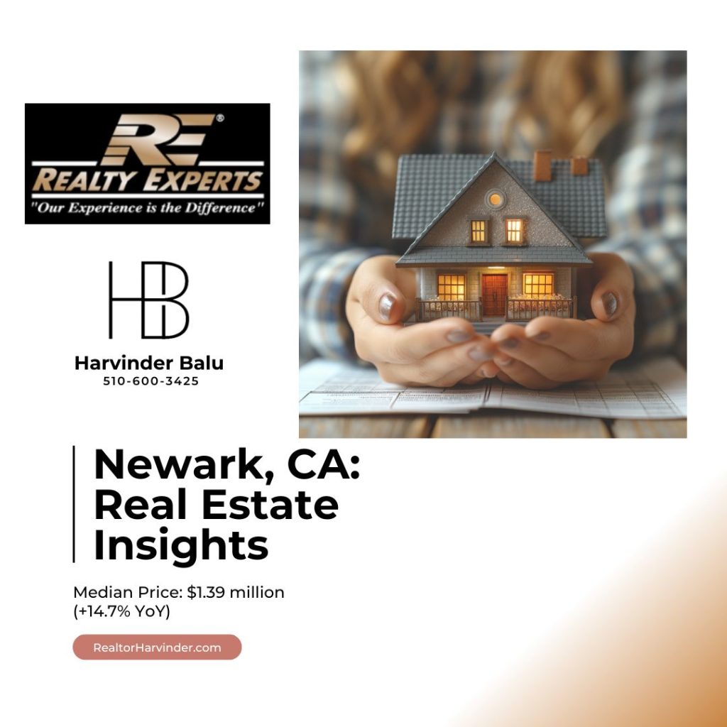 Newark,CA July 2024 Market Report, Harvinder Balu, RealtorHarvinder