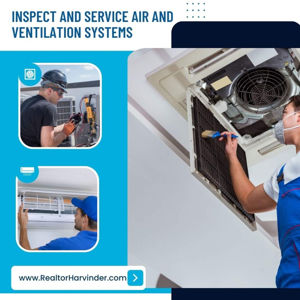 Inspect and Service Air and Ventilation Systems, Curb Appeal, Harvinder Balu, RealtorHarvinder, Fremont, Bayarea, Real Estate Tip, advice, agent, experts