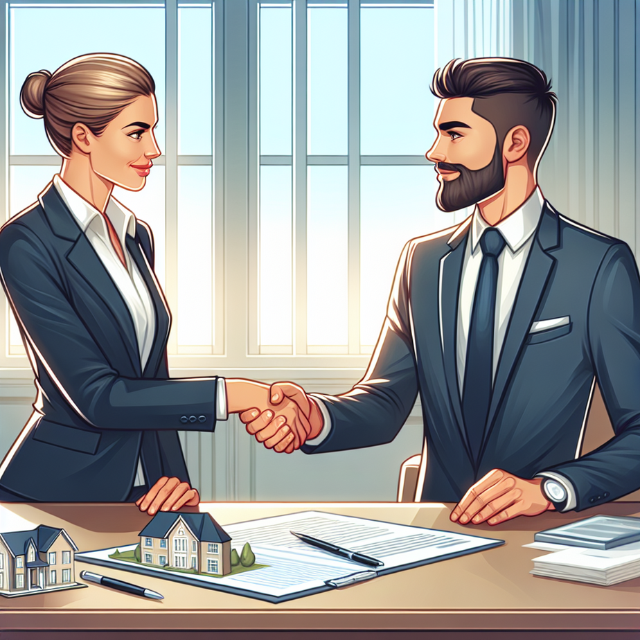 Balanced handshake symbolizing fairness in negotiation